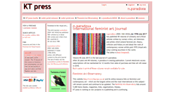 Desktop Screenshot of ktpress.co.uk